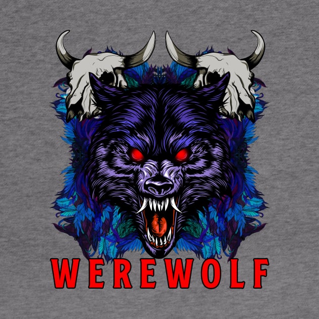 WEREWOLF by theanomalius_merch